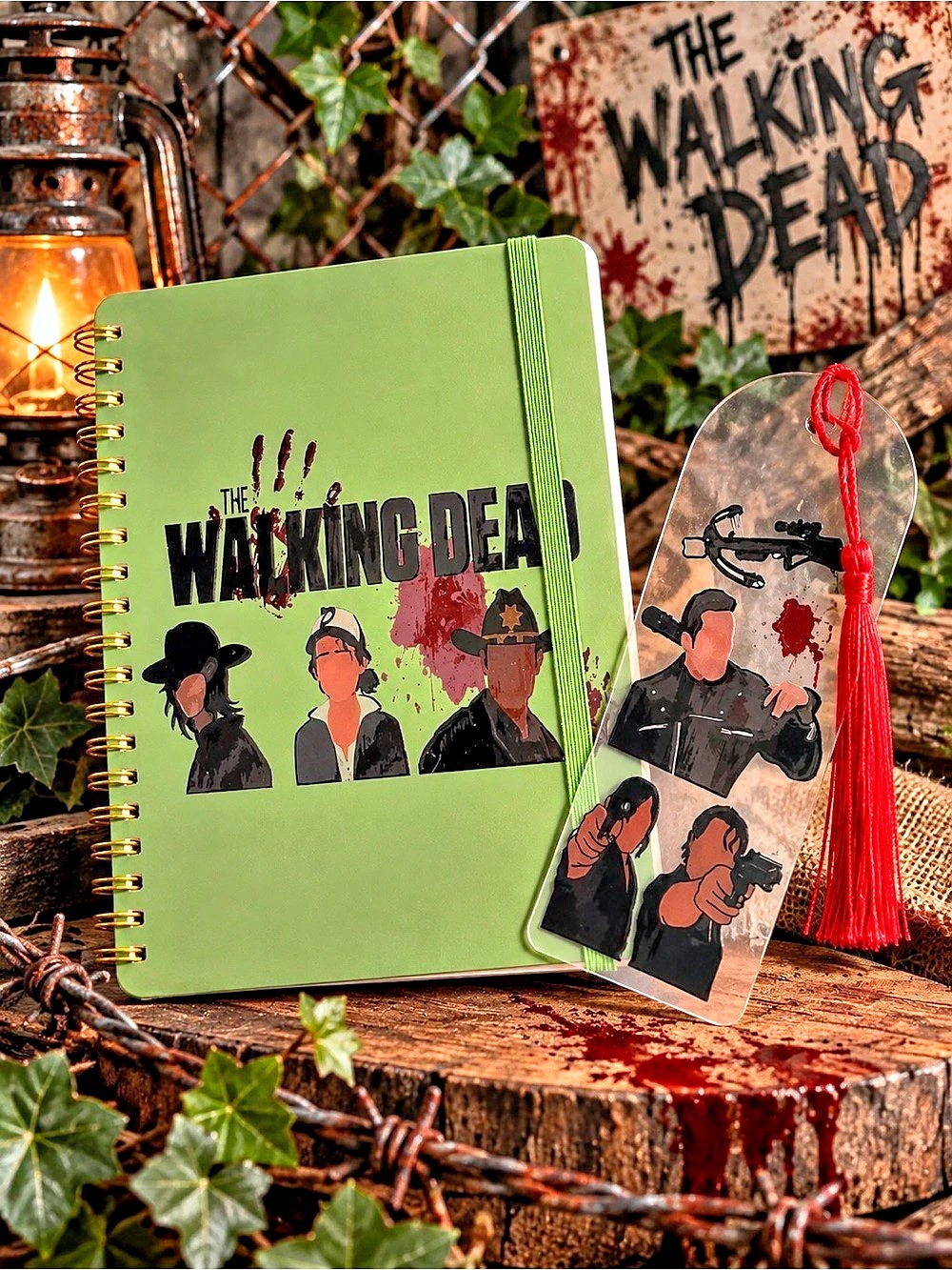 Zombie fandom vibes handcrafted bundle set